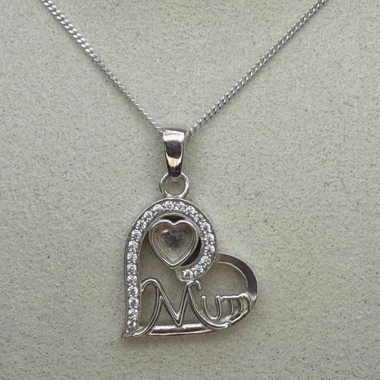 Heartfelt Mum Pendant