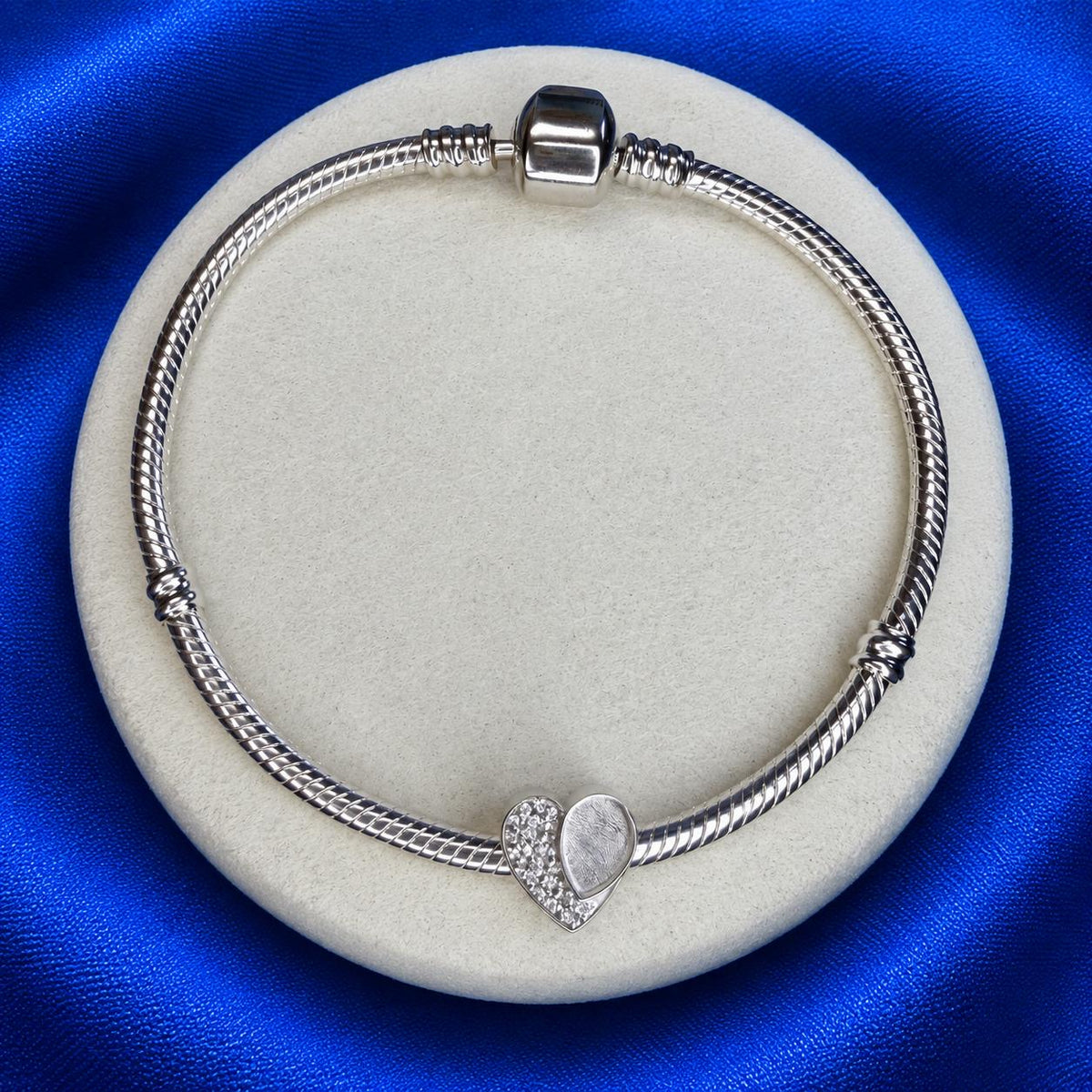 Heart CZ Charm