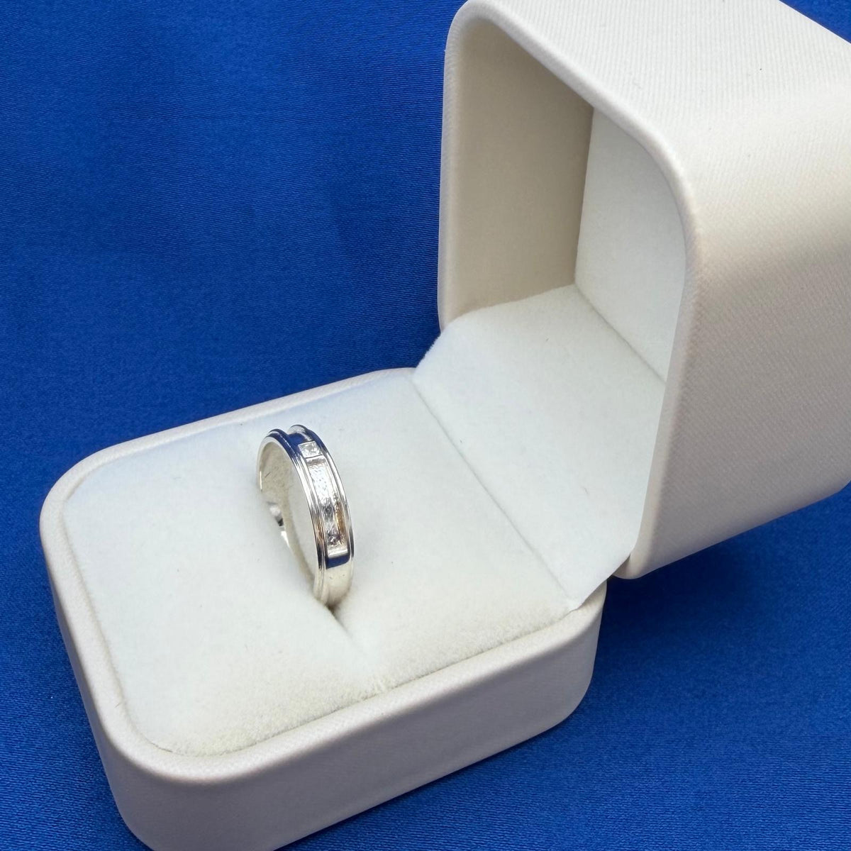 4.5mm CZ Double Part Channel Band