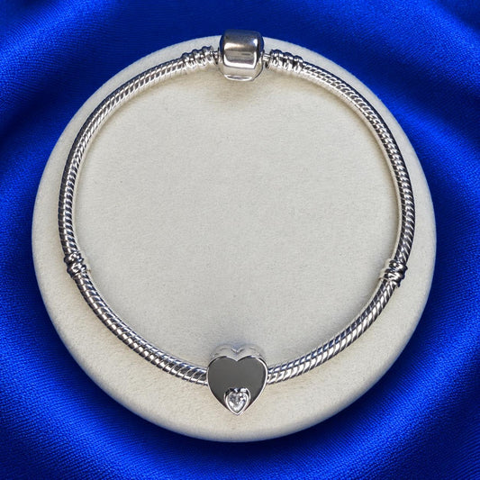 Engravable Heart Charm