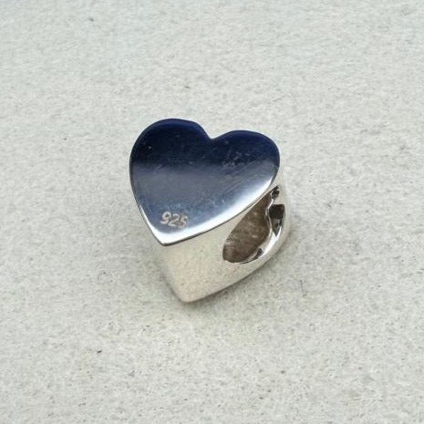Heart CZ Charm
