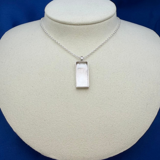 Rectangle Dog Tag Pendant