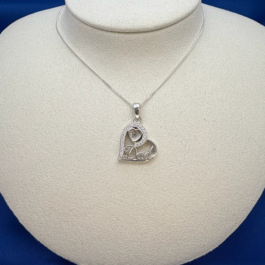 Heartfelt Dad Pendant