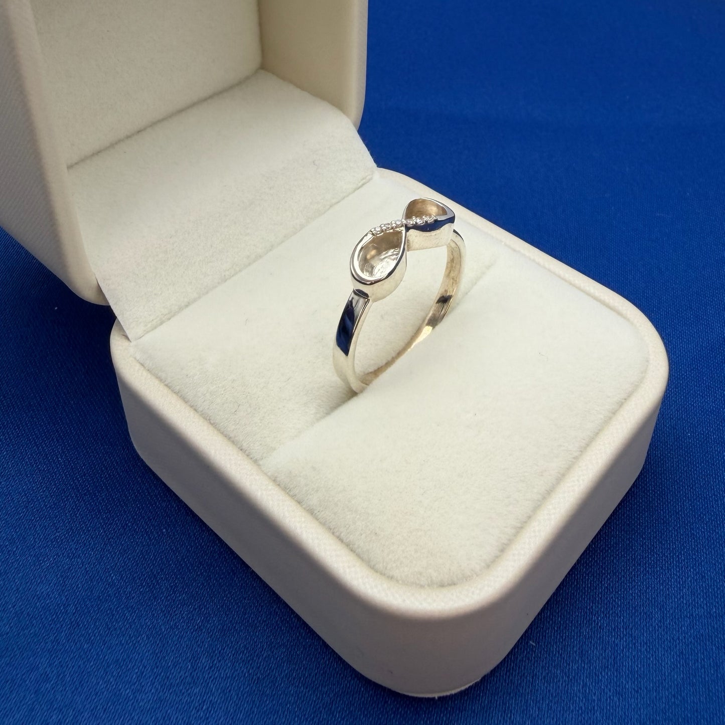 CZ Infinity Ring