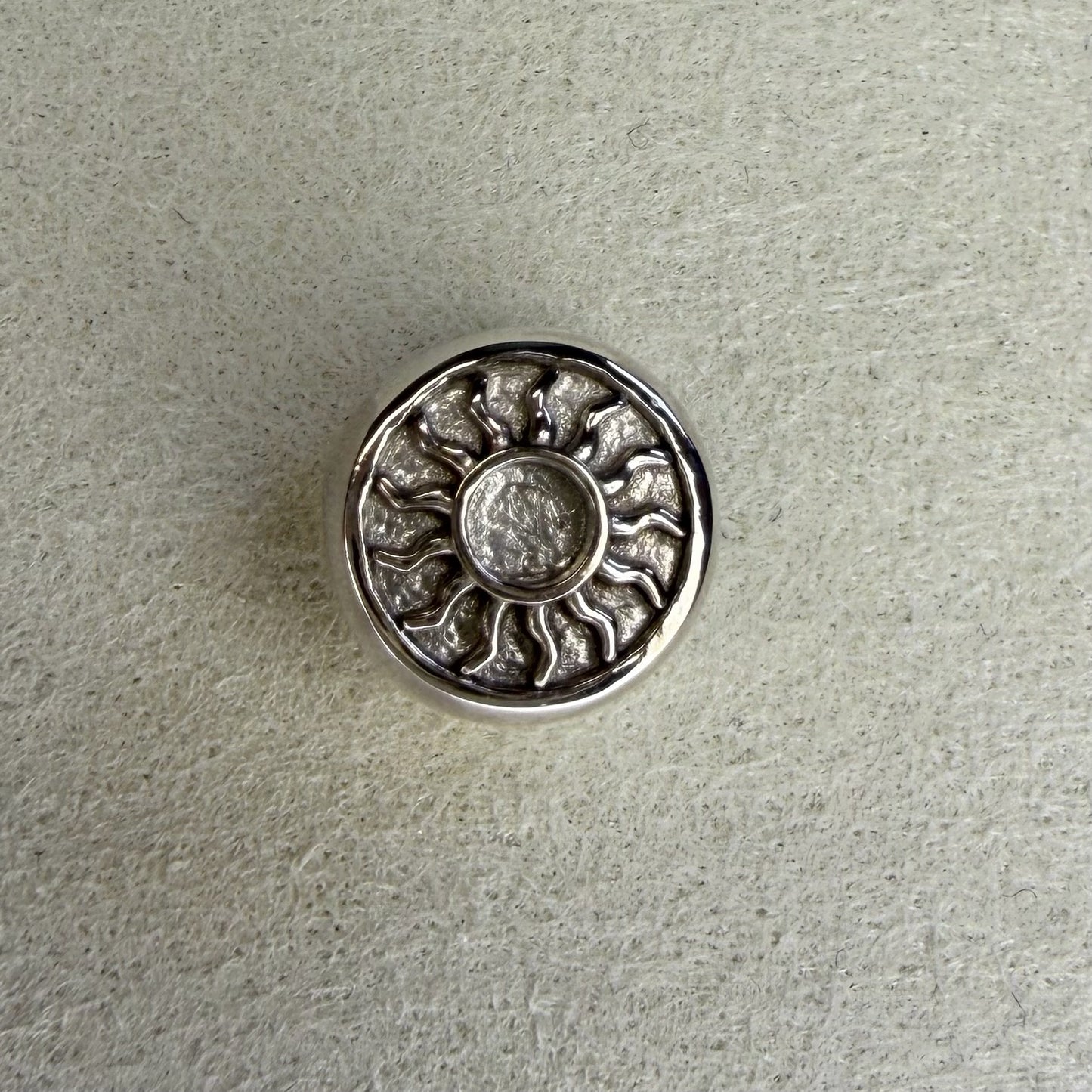 Sun charm bead