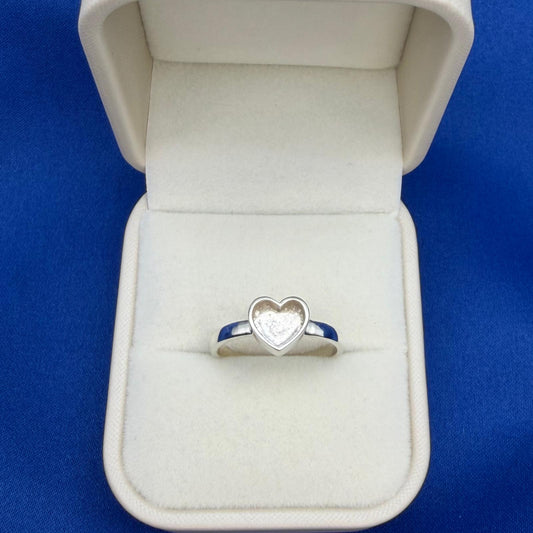 Plain Heart Ring