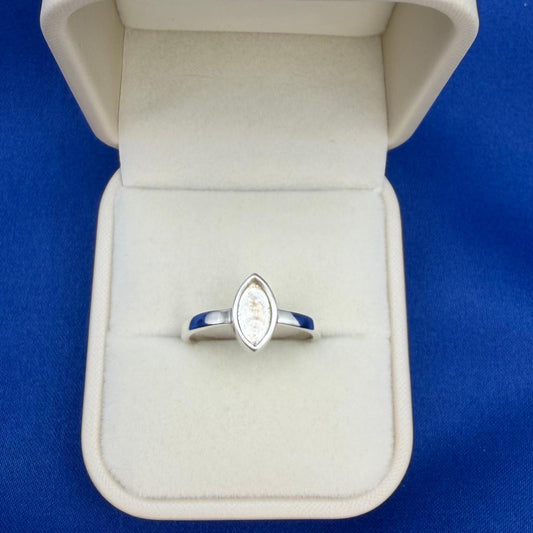 Plain Marquise Ring Blank
